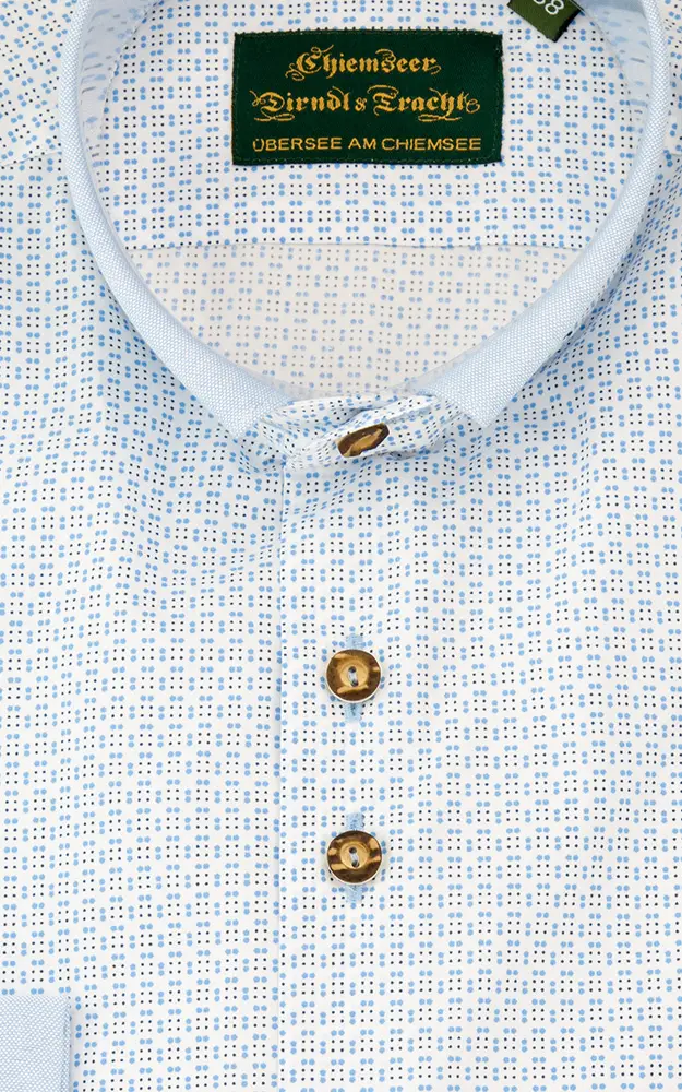 Hemd 2807 3654 53, blau - Slim fit