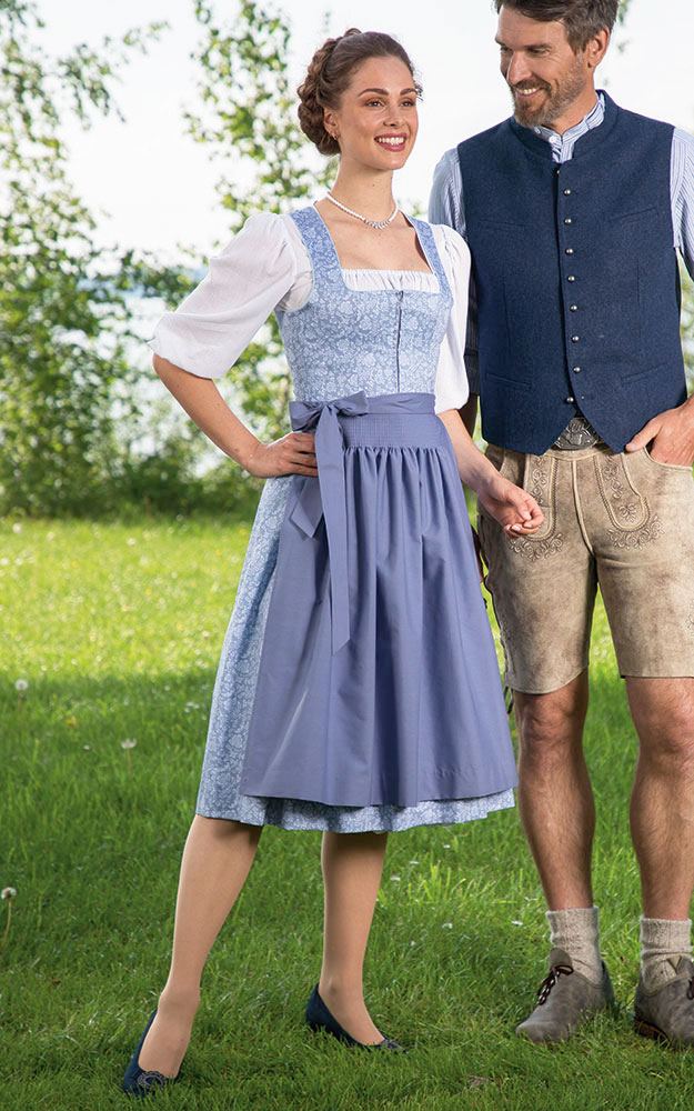 Blusendirndl Abenstal, mit Schürze