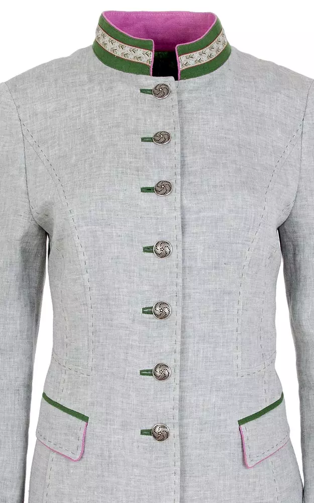 Jacke Abenab B 5045F, hellgrau