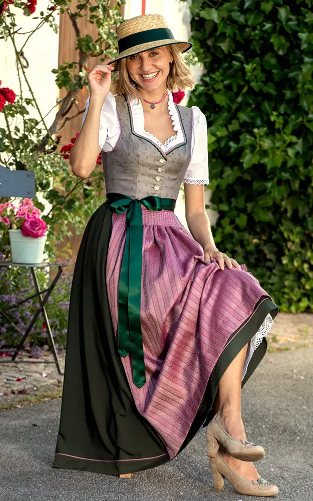 Blusendirndl Pillersee, ohne Schürze