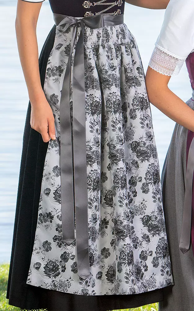 Schürze Wallersee, grau