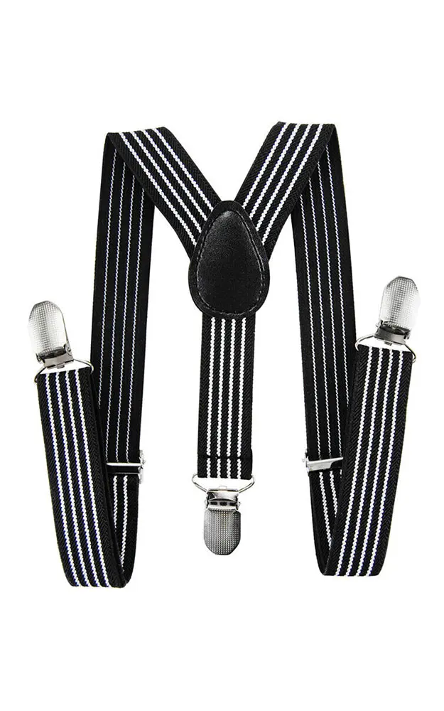 Kinder-Träger Stresemann, schwarz/weiß