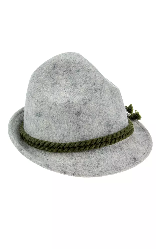 Kinderhut 43, grau meliert