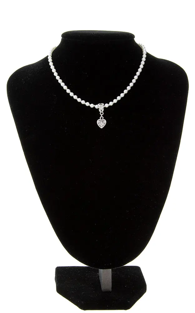 Kinderkette 51335, Perle weiß