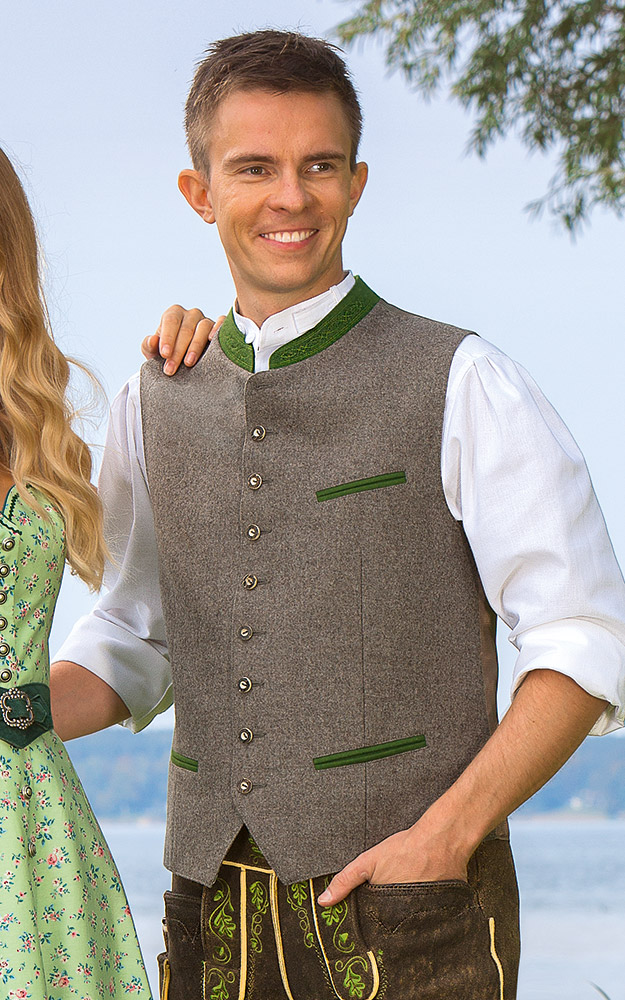 Weste Leonhard, melange