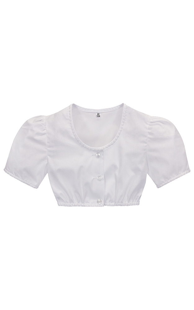 Kinderbluse 15 00126 84, weiß