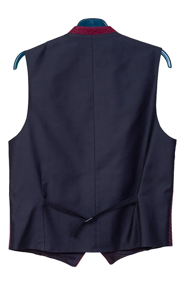 Weste Patrick, weinrot