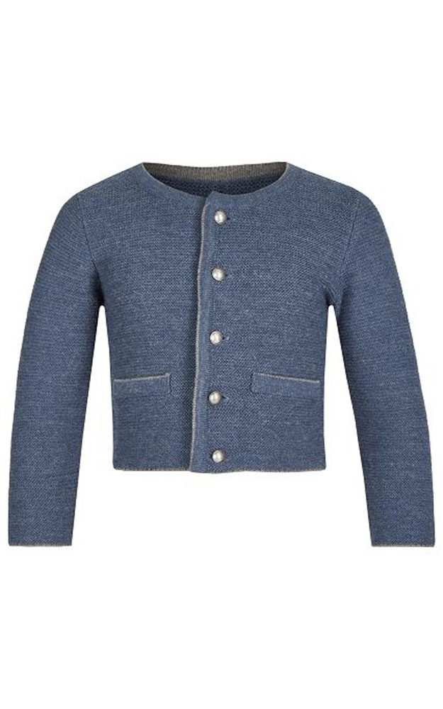 Kinder-Strickjacke Gerlitze, dunkelblau