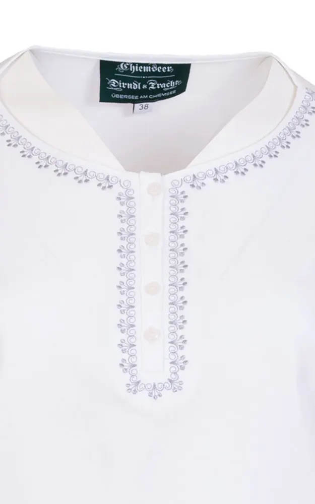 Trachtenbluse 6162 12200, weiß