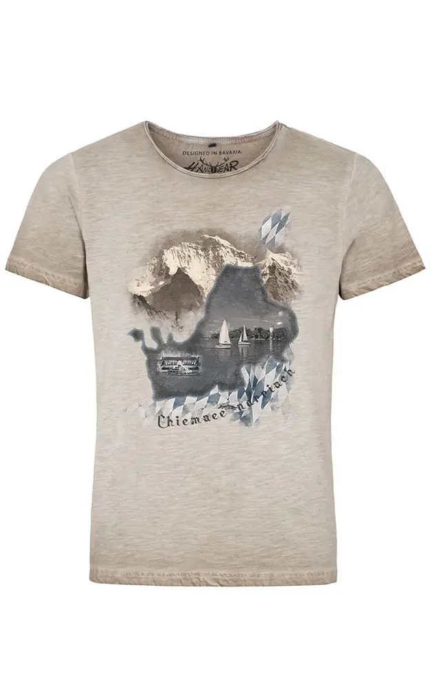 T-Shirt Chiemsee, beige