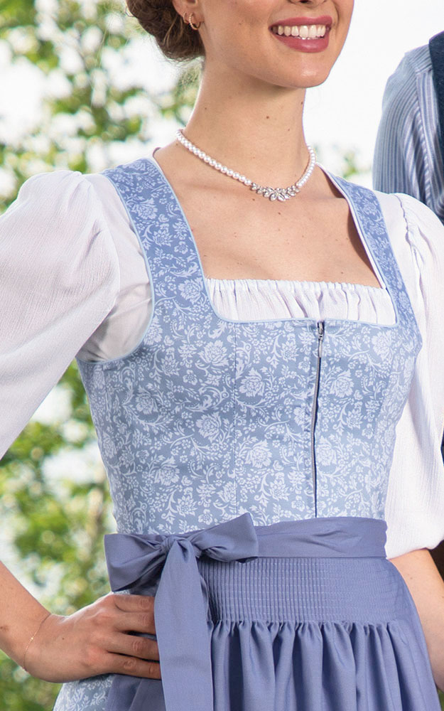 Blusendirndl Abenstal, mit Schürze