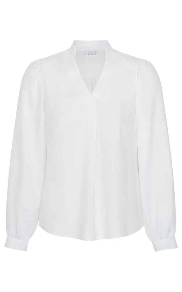 Trachtenbluse 02 52204, weiß