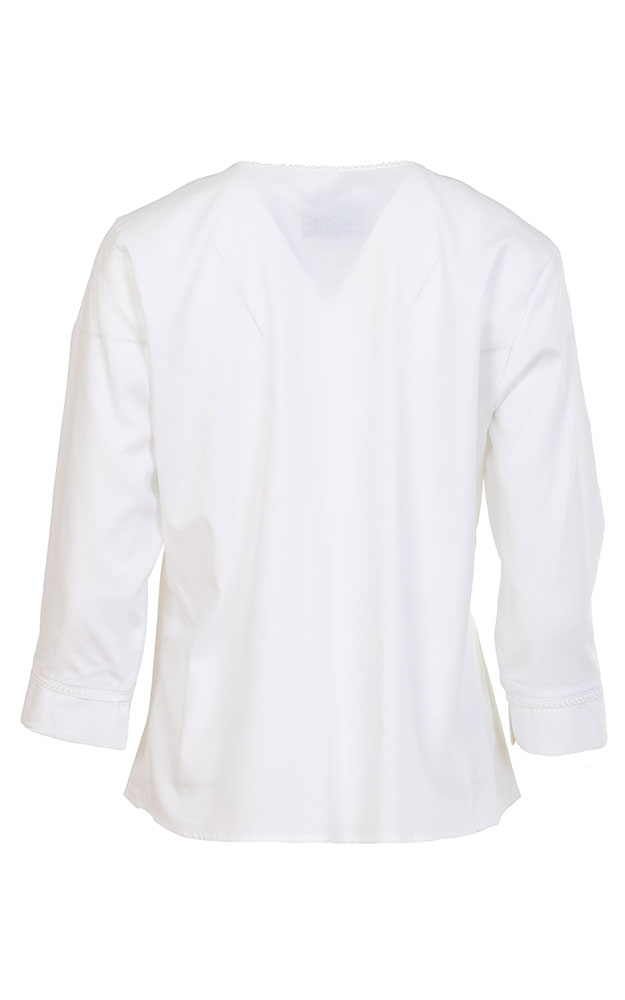 Trachtenbluse 6200 12200, weiß