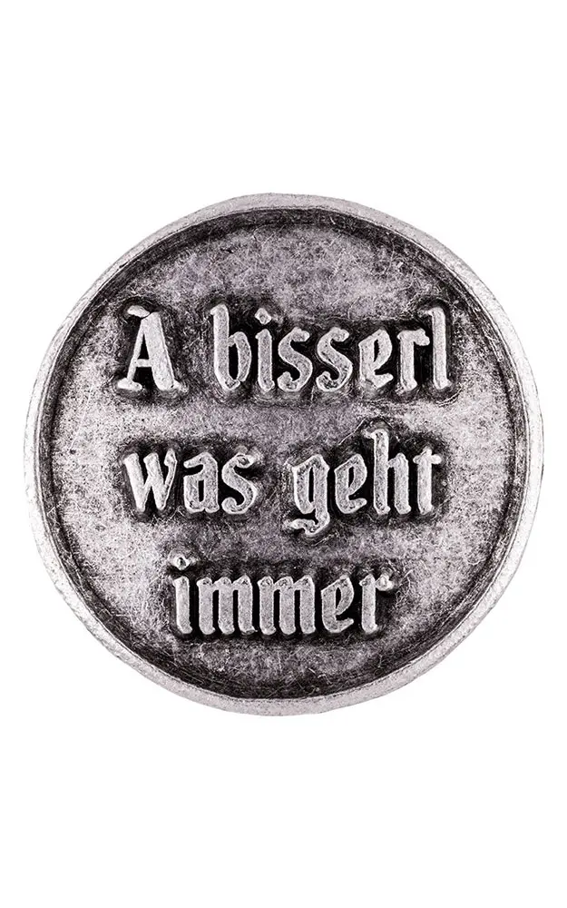 Ansteck-Pin Tradition - A bisserl was geht immer