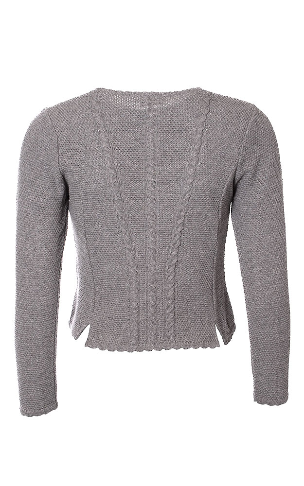 Strickjacke Pia, steingrau