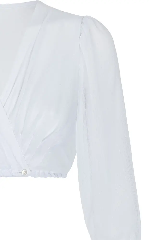 Dirndlbluse Winta, weiß