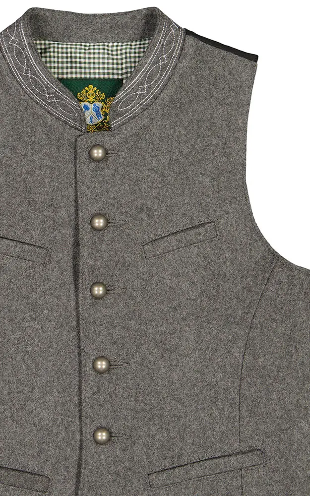 Kinderweste Maxi, hellgrau