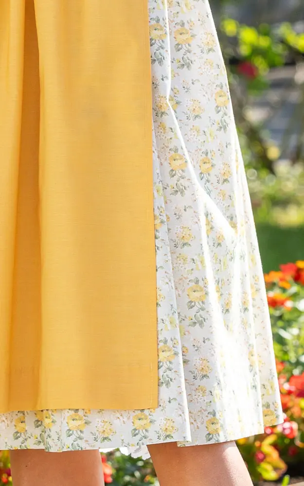 Blusendirndl Apfeltal, mit Schürze
