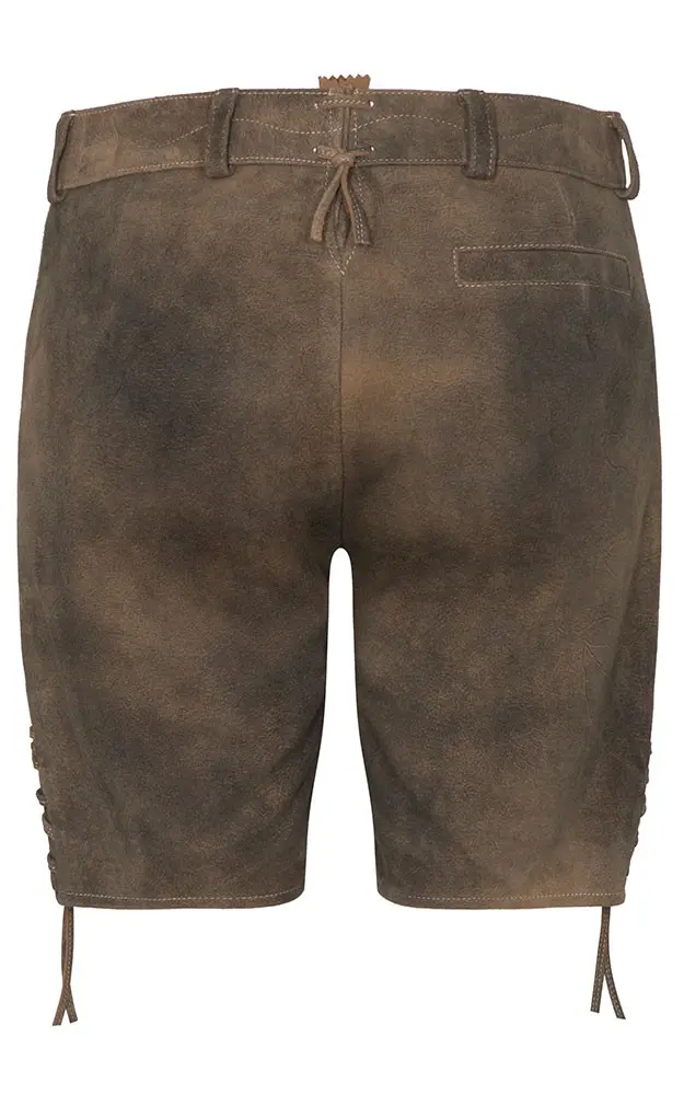 Damenlederhose Bessie, vulkan