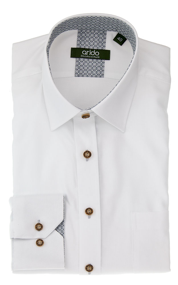 Hemd 2468H 532, weiß LK - Slim fit