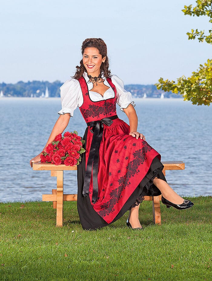 festliches Dirndl Rosensee