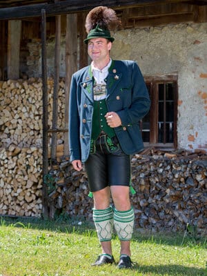 Bayerische Chiemgauer Tracht Chiemseer Dirndl Tracht